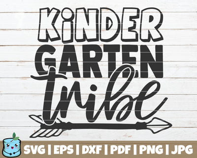 Kindergarten Tribe SVG MintyMarshmallows 