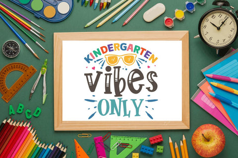 Kindergarten vibes only SVG SVG Regulrcrative 