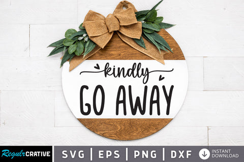 Kindly go away SVG SVG Regulrcrative 