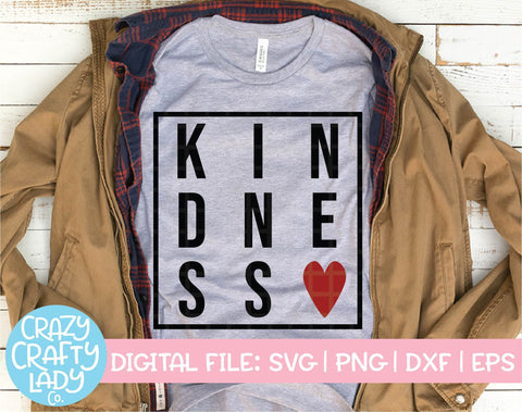 Kindness Bundle SVG Crazy Crafty Lady Co.