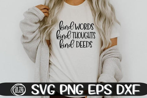 KINDNESS Bundle - Vol 3- 20 Designs Included SVG PNG EPS DXF SVG On the Beach Boutique 