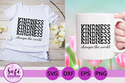 Kindness Cut Files SVG Safi Design 
