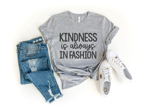 Kindness Is Always In Fashion SVG | Kids Quote SVG | PNG | DXF SVG Toteally SVG 