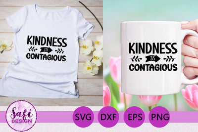 Kindness is Contagious SVG SVG Safi Design 