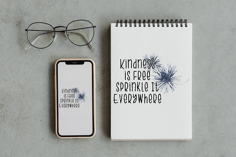 Kindness is Free Dandelion Sublimation Sublimation Jagonath Roy 