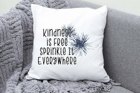 Kindness is Free Dandelion Sublimation Sublimation Jagonath Roy 