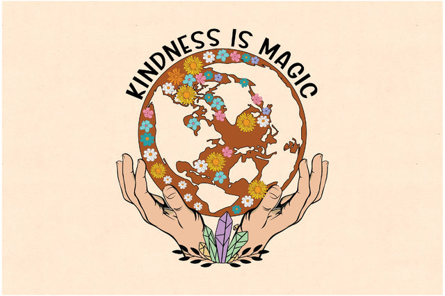 Kindness is Magic Sublimation Sublimation Jagonath Roy 