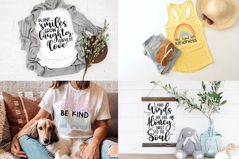 Kindness Matters SVG Bundle - Be Kind SVG, Pink Shirt Day SVG SVG Simply Cutz 