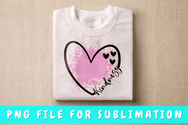 Kindness PNG, Kindness Design For Sublimation Sublimation HappyDesignStudio 