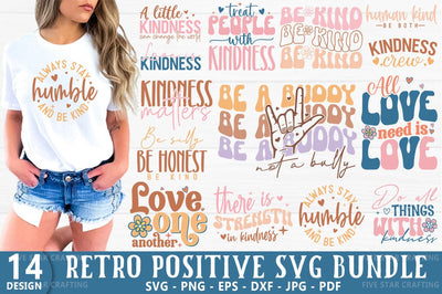 Kindness Quote SVG Positive Design SVG FiveStarCrafting 