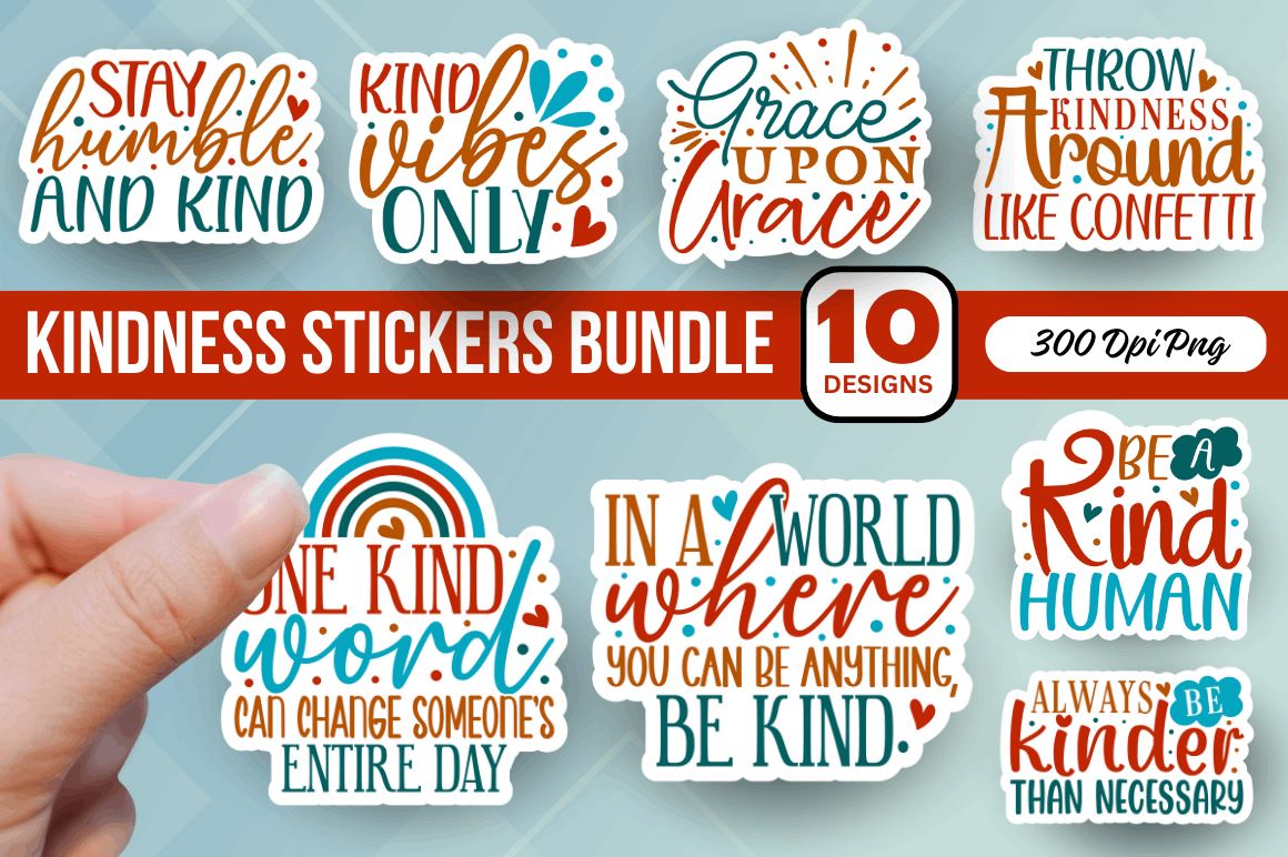 kindness stickers