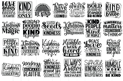 Kindness SVG Bundle SVG Ariyan 