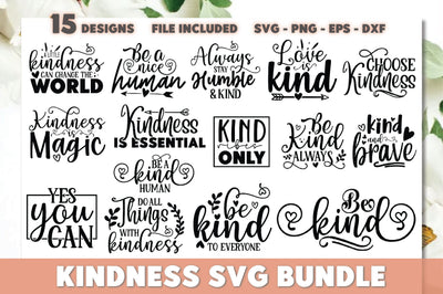 Kindness SVG Bundle SVG Ariyan 