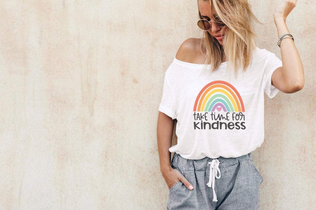 Kindness SVG - Take Time for Kindness SVG SVG Simply Cutz 