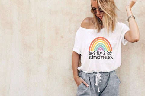 Kindness SVG - Take Time for Kindness SVG SVG Simply Cutz 