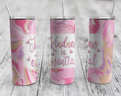 Kindness Tumbler Sublimation Designs Bundle, 20 Oz Skinny Tumbler Kindness Designs, Kindness Quote Tumbler Wraps, 10 Designs Sublimation HappyDesignStudio 