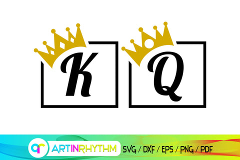 king and queen svg SVG Artinrhythm shop 