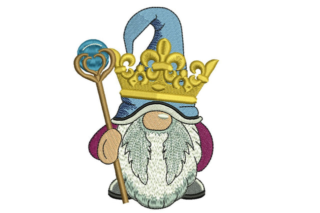 King Gnome Embroidery Design, Summer Embroidery Designs Embroidery/Applique DESIGNS NextEmbroidery 