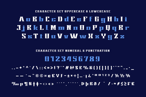 KING HOSHUN | Display Hero Font Font twinletter 