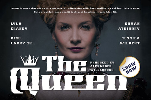 KING HOSHUN | Display Hero Font Font twinletter 