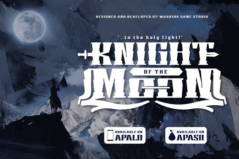 KING HOSHUN | Display Hero Font Font twinletter 