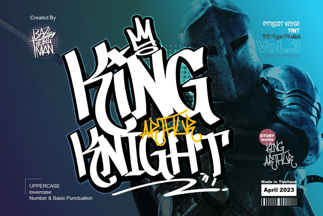 King Knight Font BB Digital Arts 