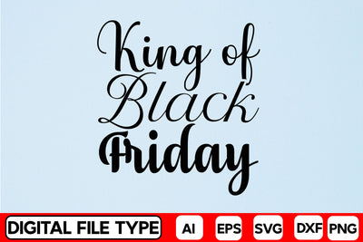 King Of Black Friday SVG CraftlabSvg29 