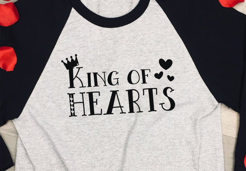 King of Hearts Crown Valentine's Day SVG Design SVG So Fontsy Design Shop 