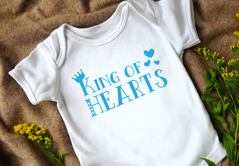 King of Hearts Crown Valentine's Day SVG Design SVG So Fontsy Design Shop 