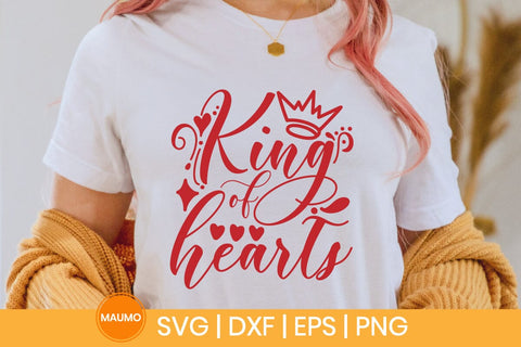 King of hearts | Valentine svg quote SVG Maumo Designs 