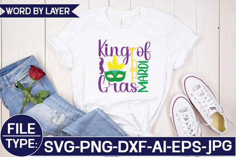 King of Mardi Gras SVG Cut File SVG Studio Innate 