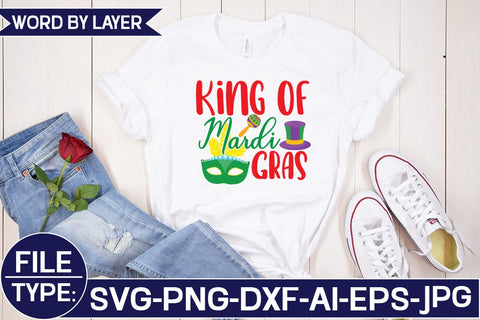 King of Mardi Gras SVG Cut File SVG Studio Innate 