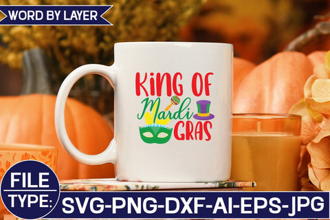 King of Mardi Gras SVG Cut File SVG Studio Innate 