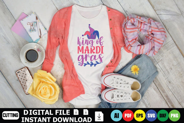 King of Mardi Gras SVG Shahin alam 