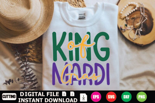 King Of Mardi Gras SVG Shahin alam 