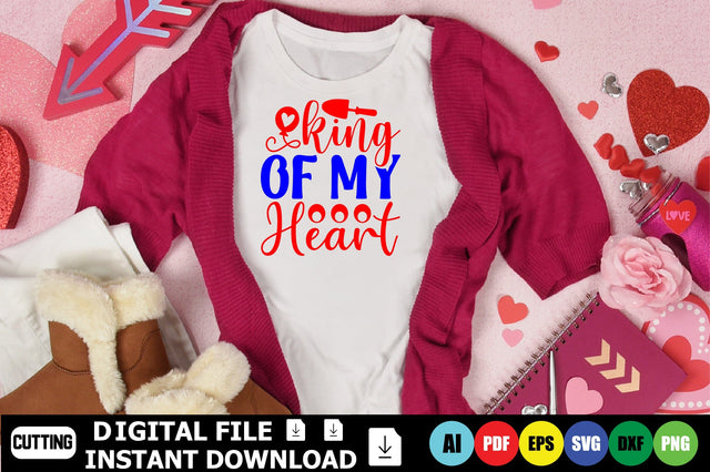King Of My Heart SVG Shahin alam 