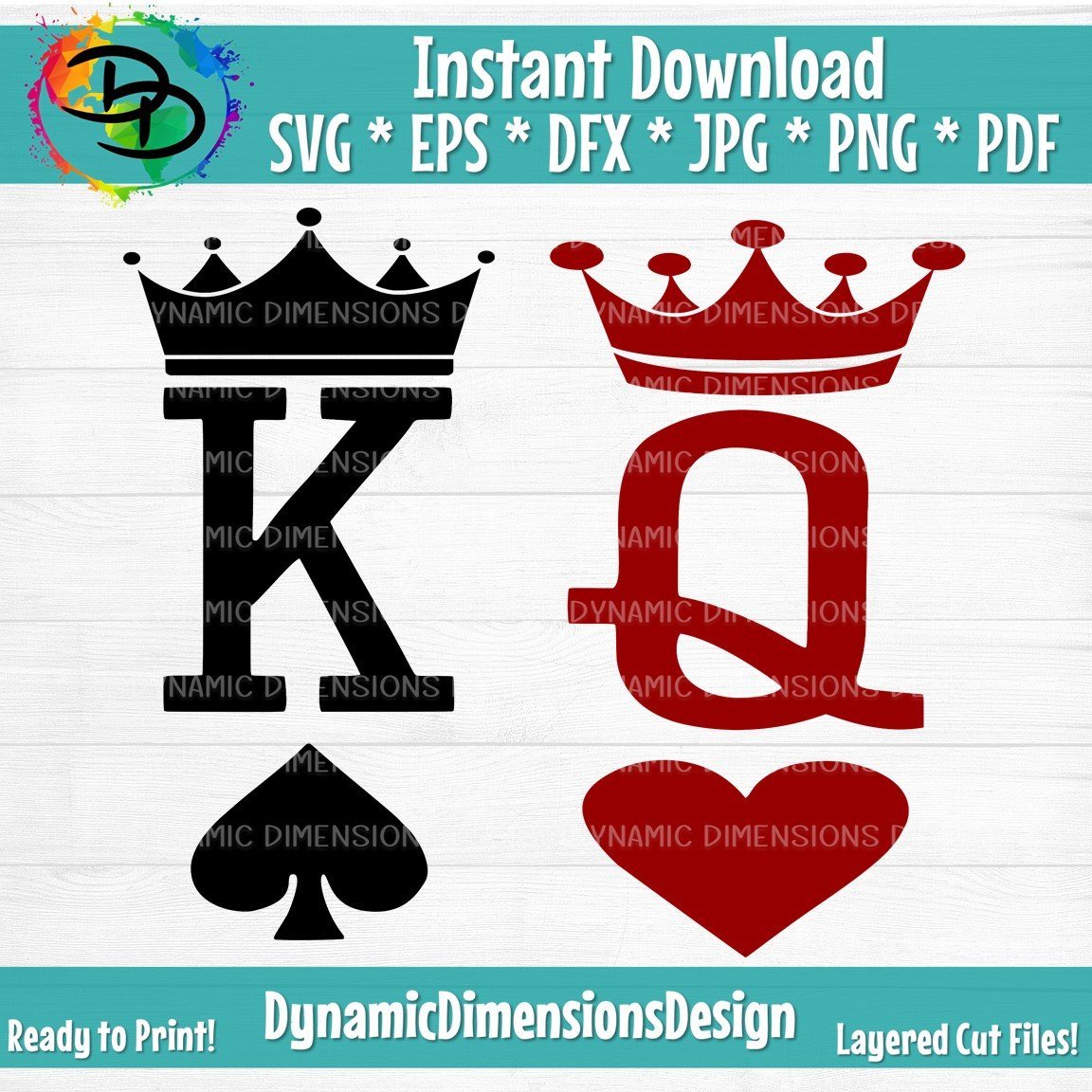 King Of Spades. Original Design Royalty Free SVG, Cliparts