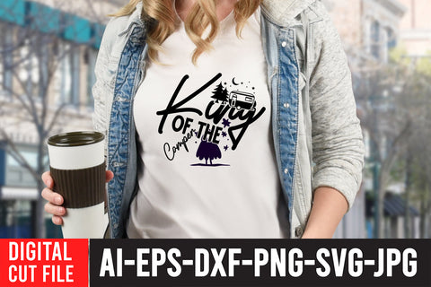 King of the Camper SVG Cut File SVG BlackCatsMedia 