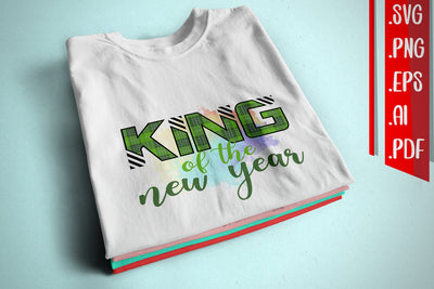 King of the New Year Sublimation PNG Files Sublimation zafrans studio 