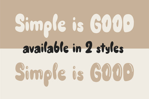 King Rabbit - Cute and Bubbly Display Font ahweproject 