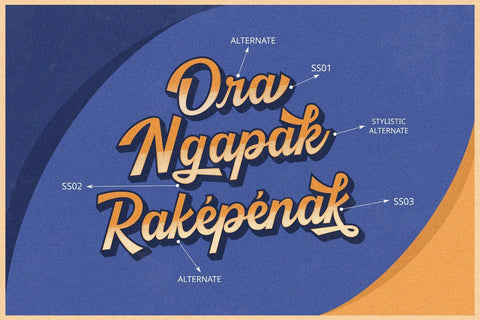 Kingfisher Layered Font Font Javapep 