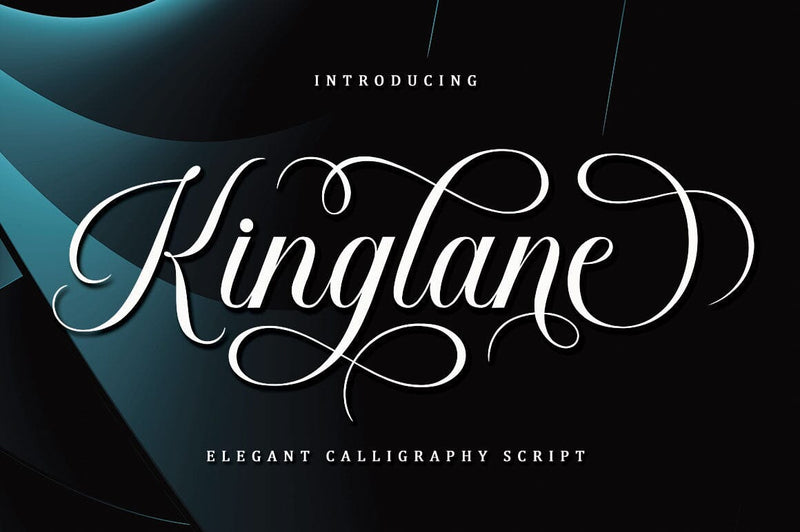 Kinglane Font BungStudio 