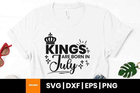 Kings are born In birthday bundle SVG Maumo Designs 