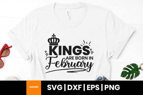 Kings are born In birthday bundle SVG Maumo Designs 