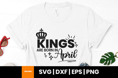 Kings are born In birthday bundle SVG Maumo Designs 
