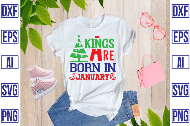 Kings Are Born In January SVG CraftlabSvg29 