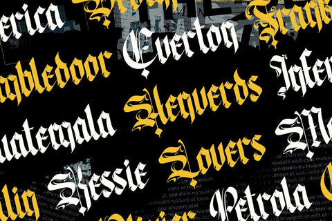Kingston Williams - Blackletter Font Font StringLabs 