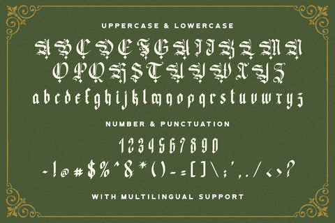 Kingston Williams - Blackletter Font Font StringLabs 