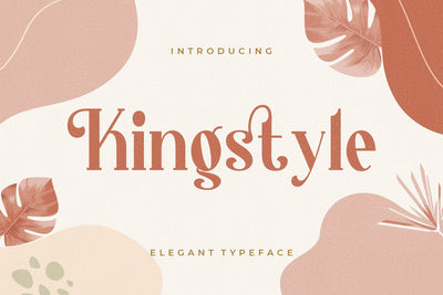 Kingstyle Elegant Serif Font Creatype Studio 