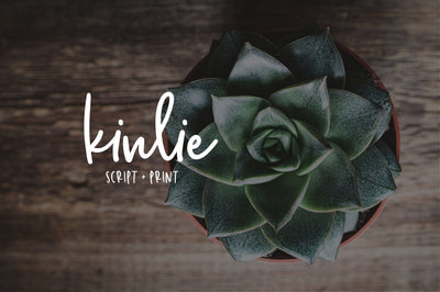 Kinlie Font On The Spot Studio 